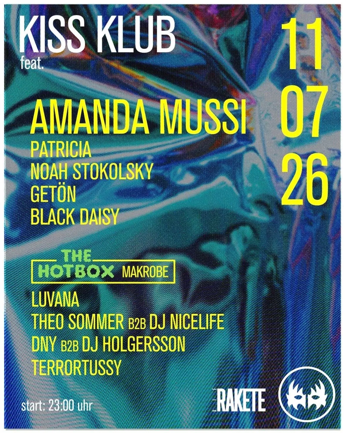 Kiss Klub feat. Amanda Mussi + The Hotbox