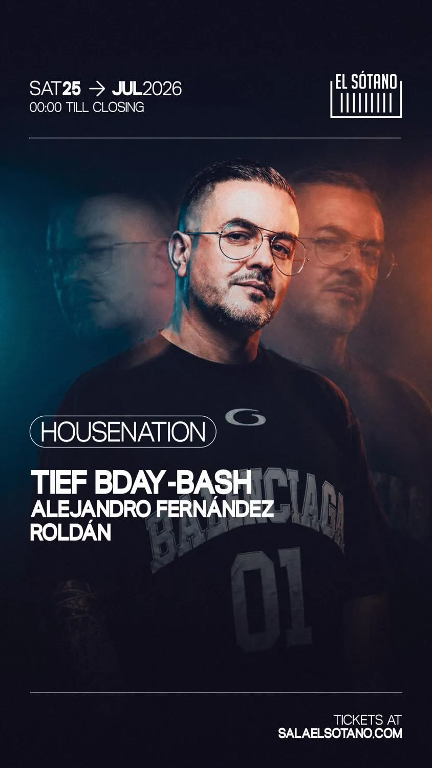 HOUSENATION: Tief Bday-Bash, Alejandro Fernandez, Roldan