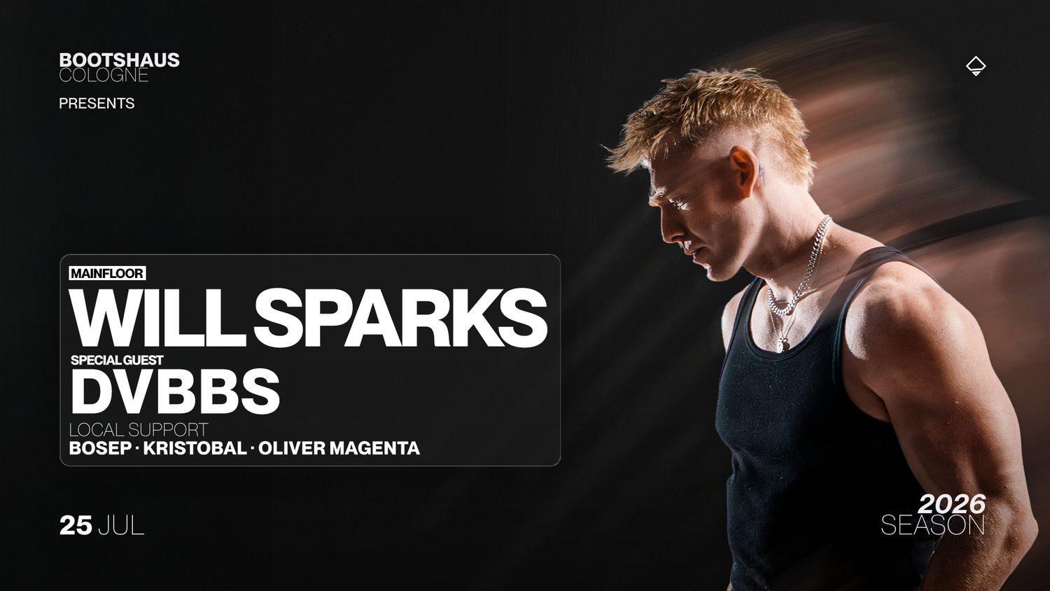 WILL SPARKS pres. by Bootshaus