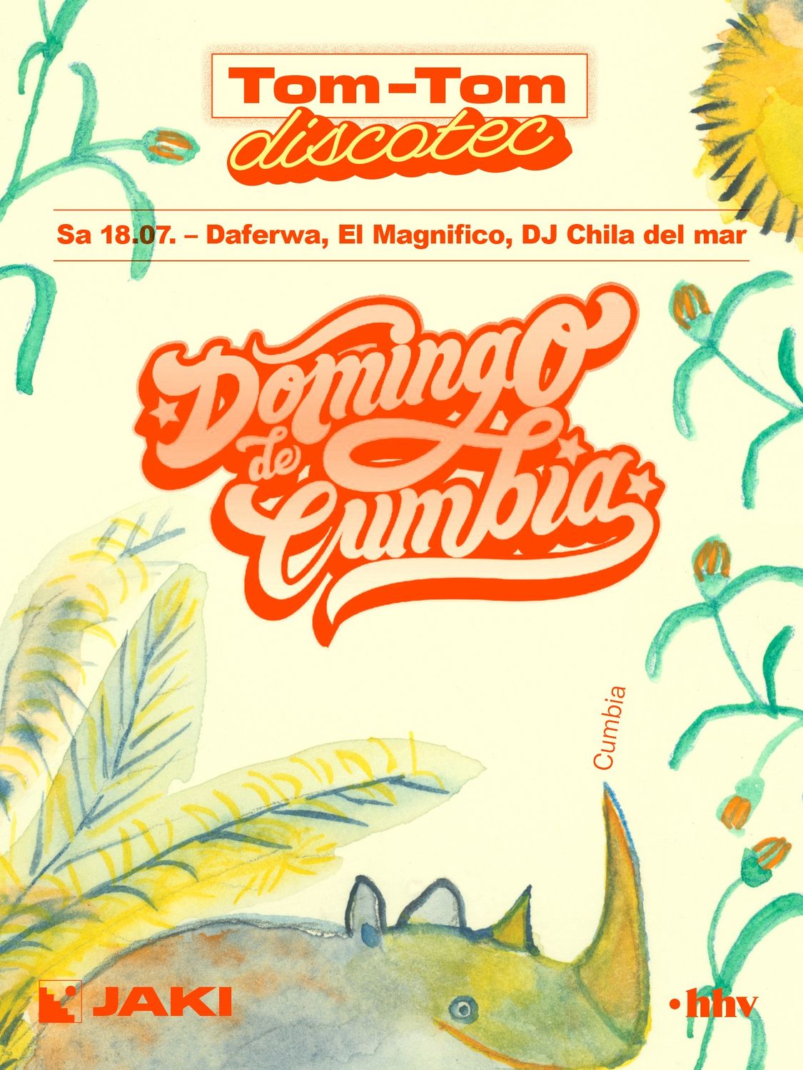 Tom-Tom Discotec presents: Domingo de Cumbia with Daferwa, El Magnifico, DJ Chila del mar