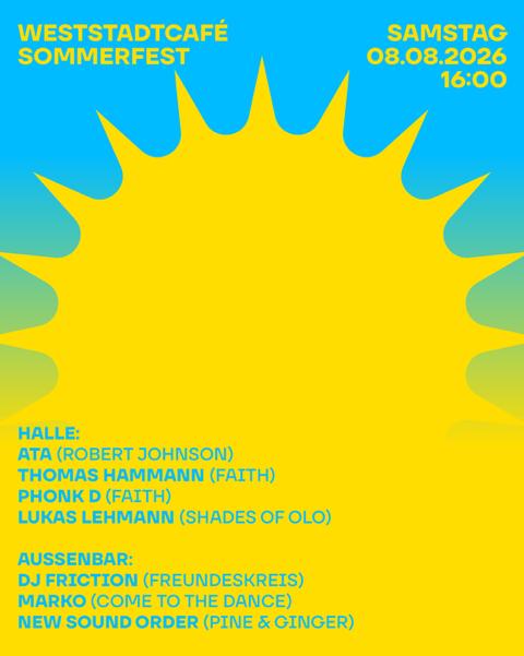 Weststadtcafé Sommerfest