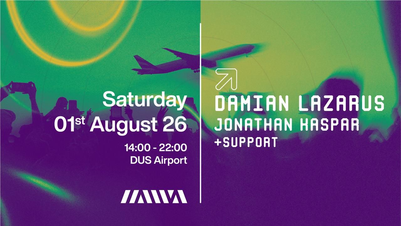 Hawā Open Air at DUS Airport w/ Damian Lazarus - Saturday, 01.08.2026