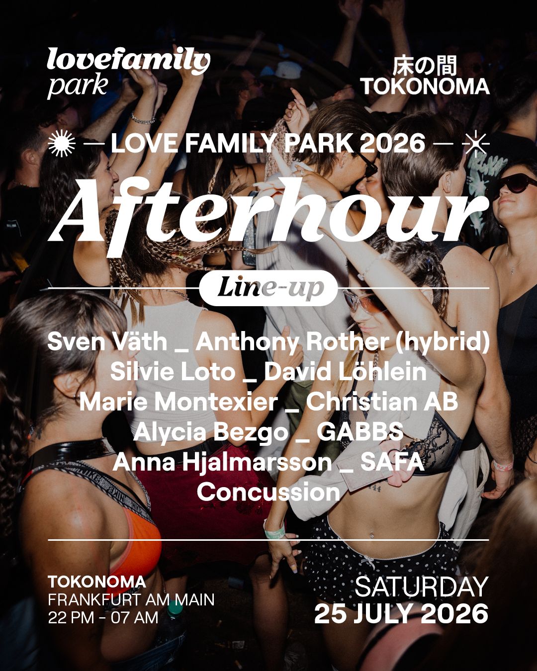 AFTERHOUR - Love Family Park 2026