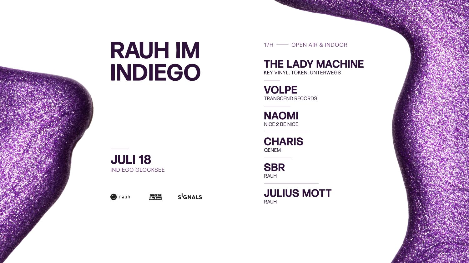 rauh im Indiego