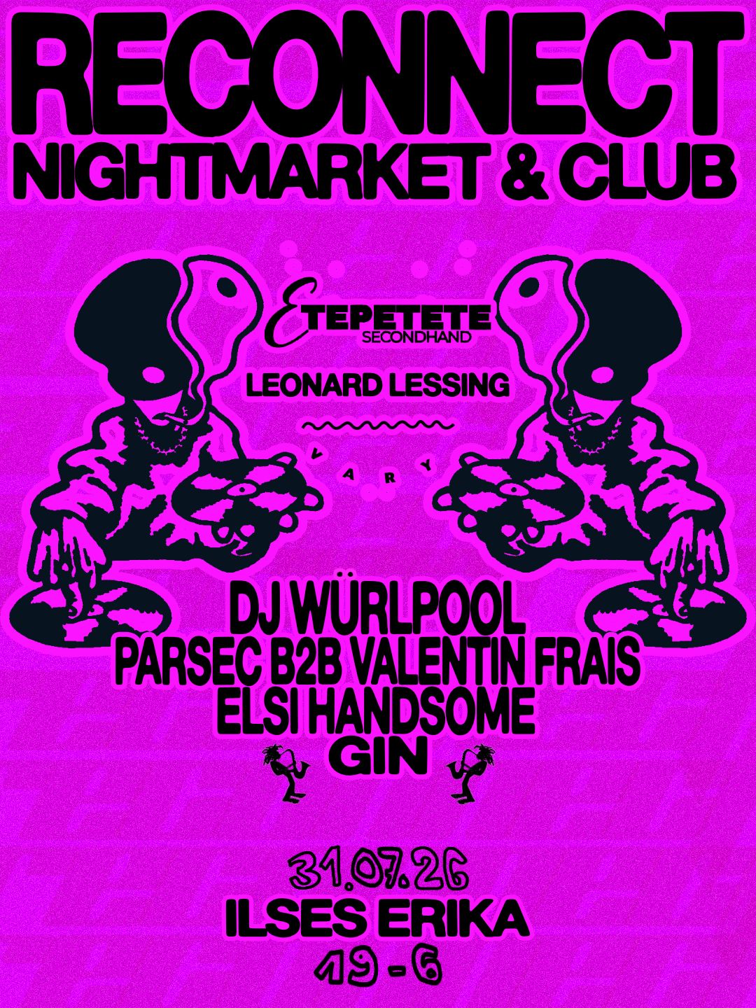 Reconnect Summer Edition - Nightmarket & Club