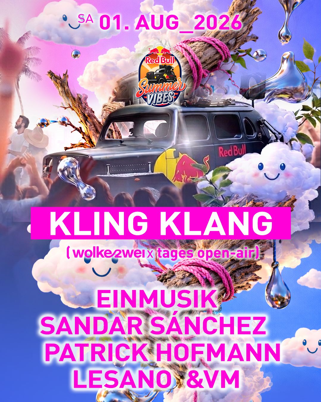 Kling Klang auf Wolkezwei mit Einmusik