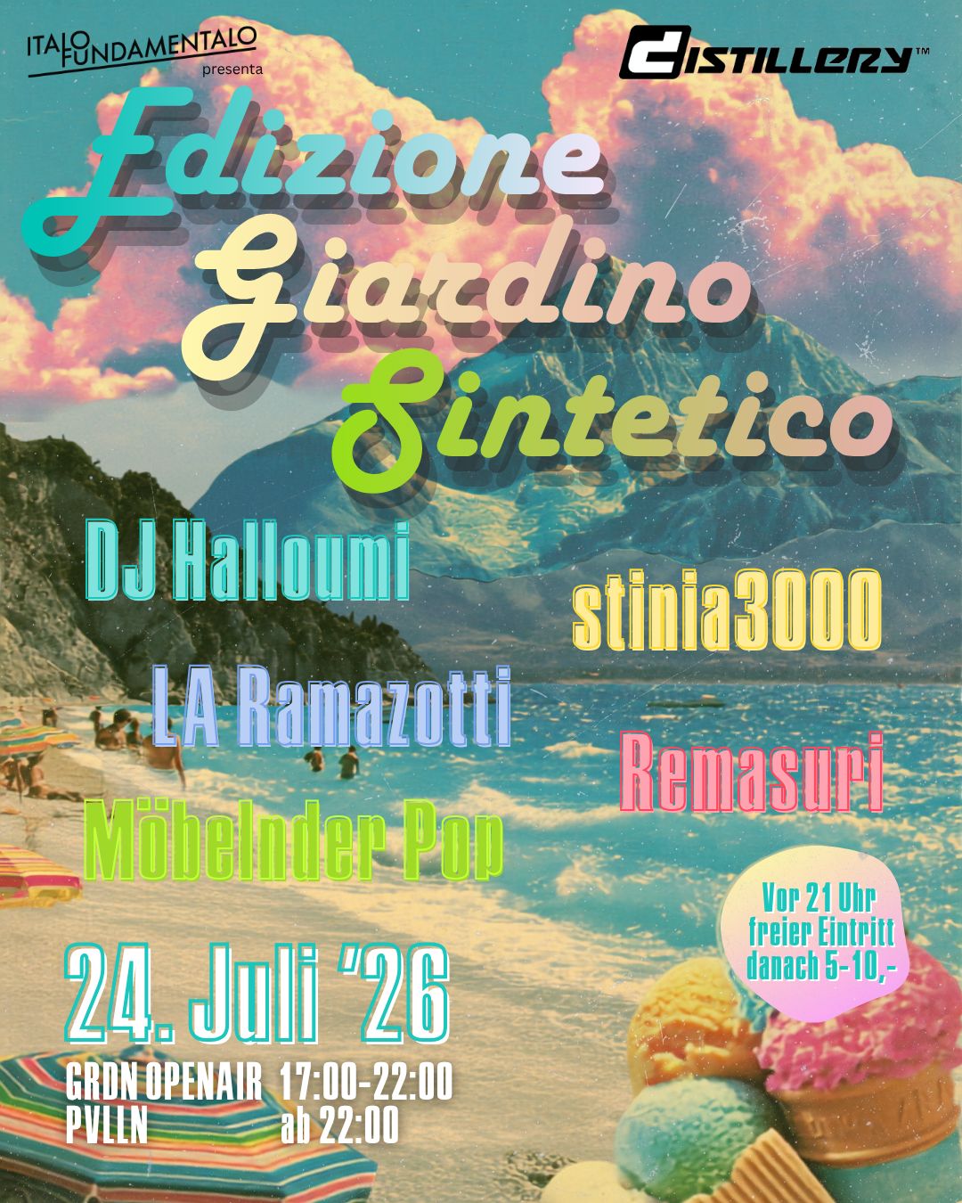 Italo Fundamentalo - EDIZIONE GIARDINO SINTETICO