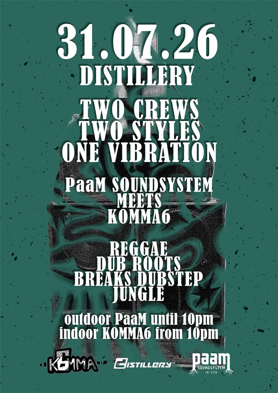 Paam Soundsystem X komma6 Takeover