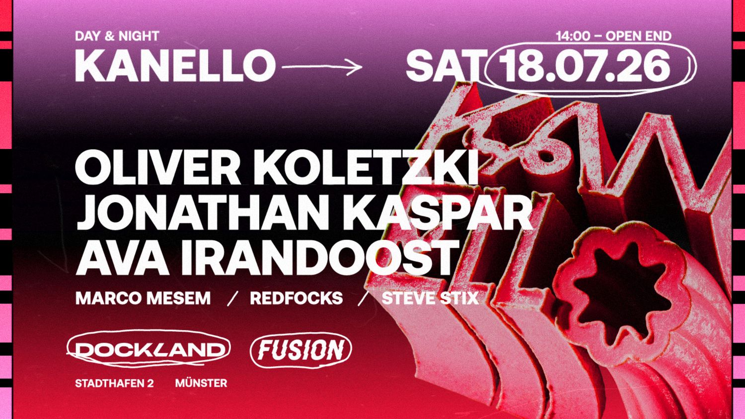 KANELLO with Oliver Koletzki, Jonathan Kaspar, Ava Irandoost