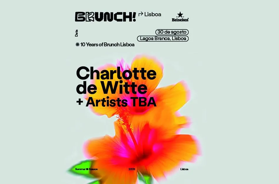 Brunch Electronik Lisboa 2026 #5: Charlotte de Witte, Vil b2b Temudo, Diana Oliveira, Kokeshi