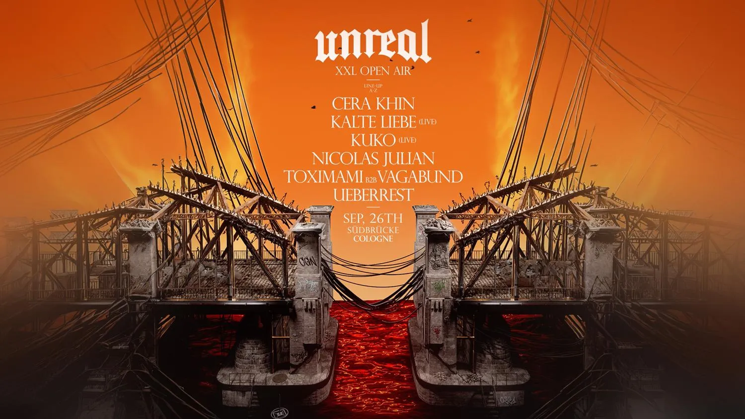 Unreal XXL Open Air Cologne (Sold out)