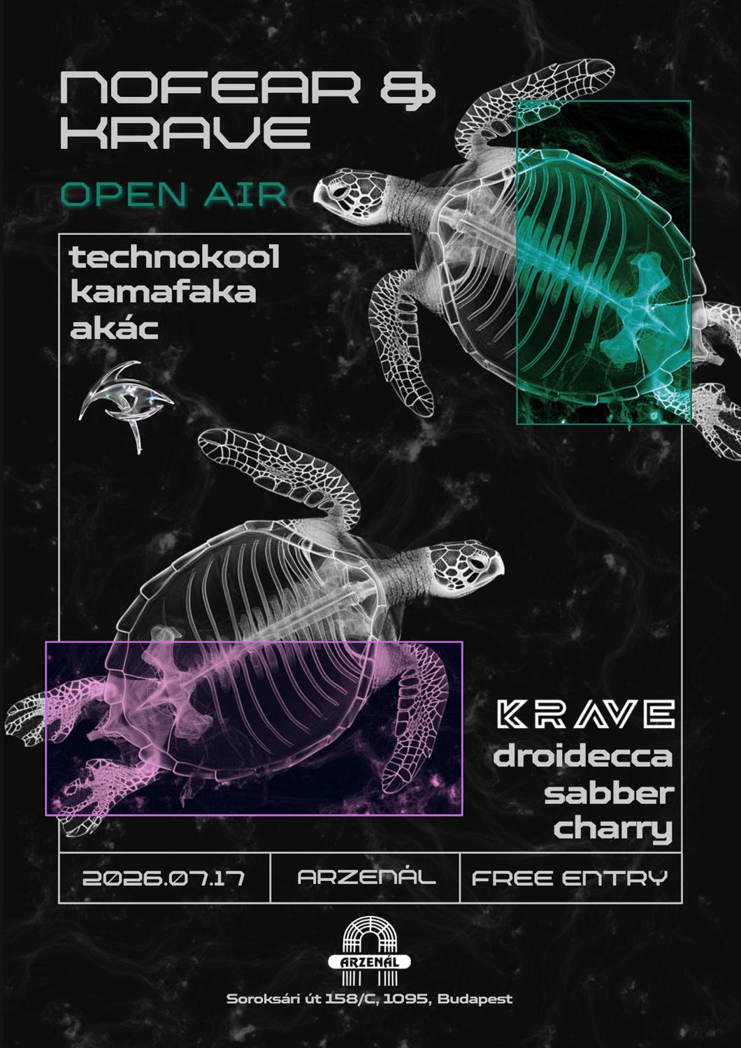 Krave X Nofear Open-Air (Free / Ingyenes)