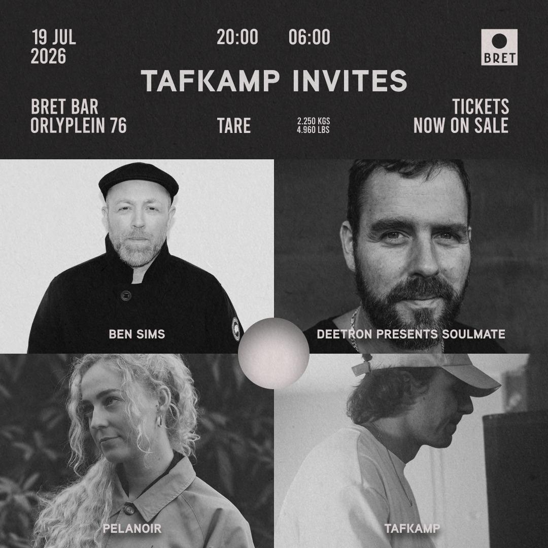 Tafkamp Invites Ben Sims, Deetron Presents Soulmate & Pelanoir