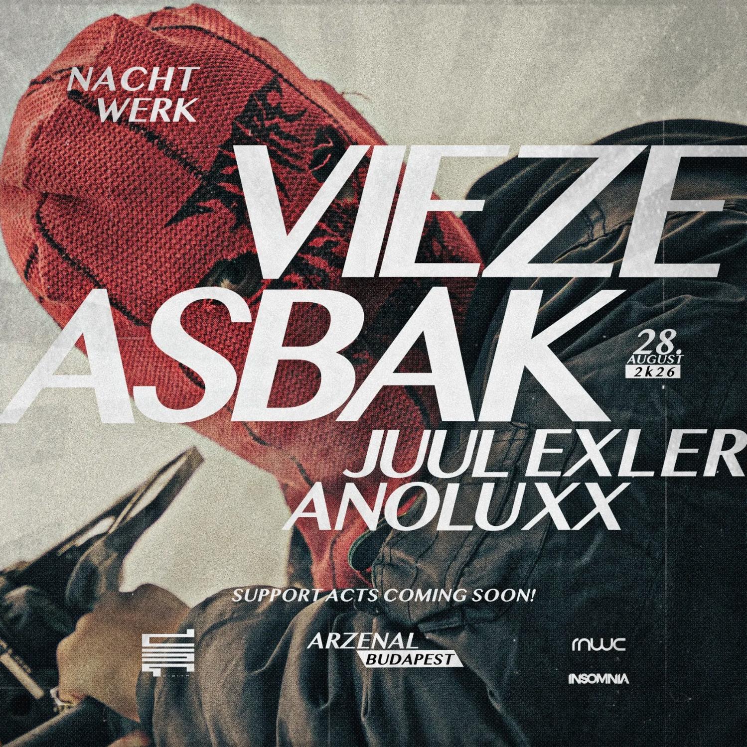 Nachtwerk Pres. Vieze Asbak I Juul Exler I Anoluxx