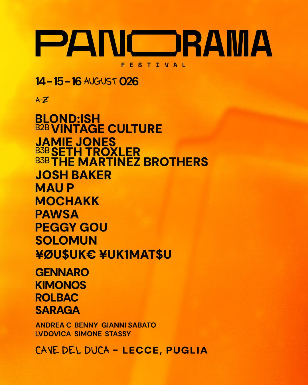 Panorama Festival Puglia 2026