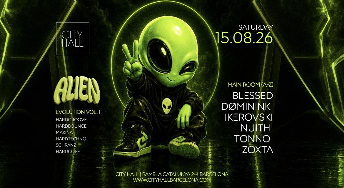 Alien Only Hard (Hard Bounce & Hard Techno) - Only 100 Free Pass