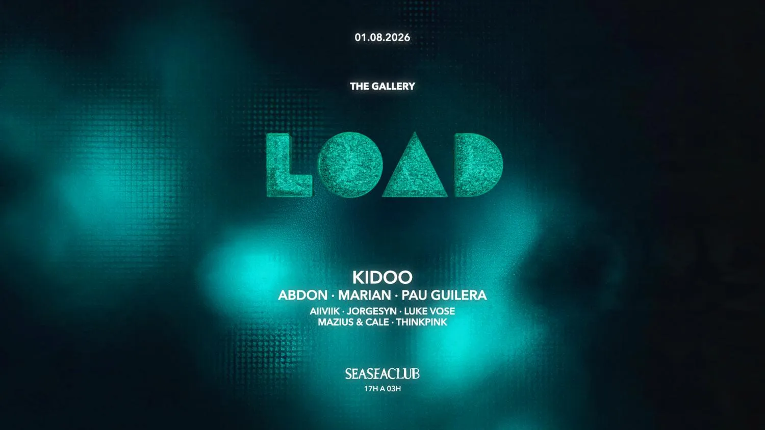 Load Pres. Kidoo + Abdon , Marian & Pau Guilera (The Gallery)