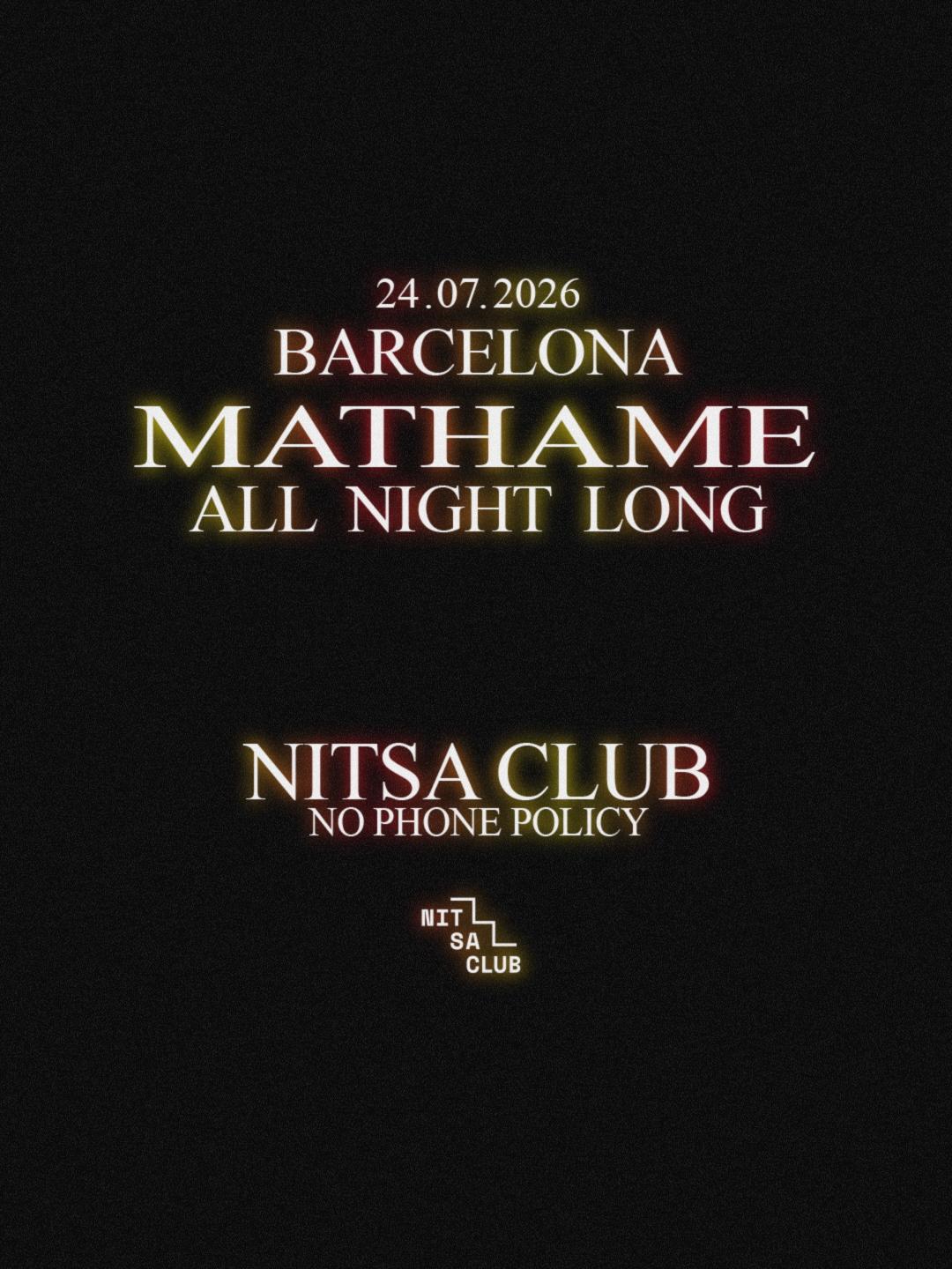 Mathame All Night Long