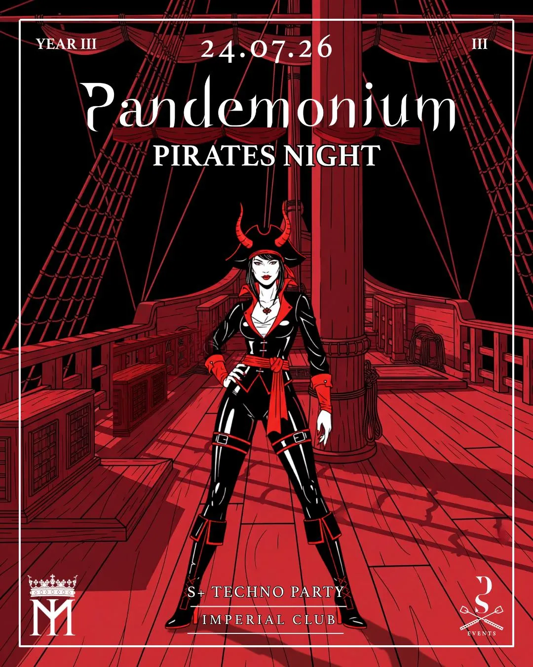Pandemonium Year 3 - Iii - S+ Techno Party