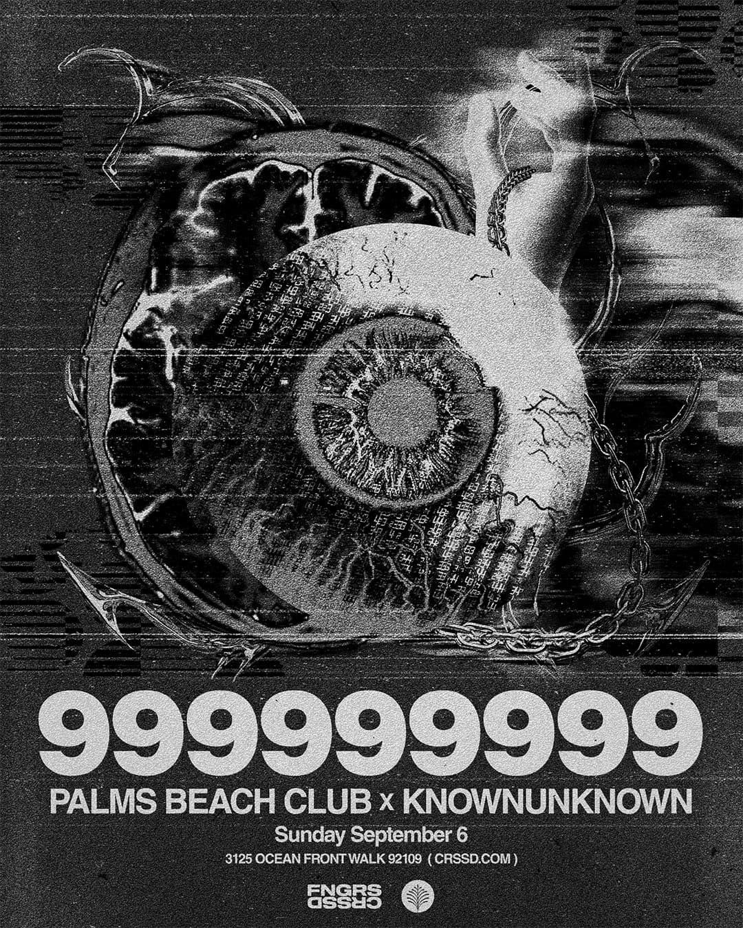 Fngrs Crssd Presents Palms Beach Club With 999999999