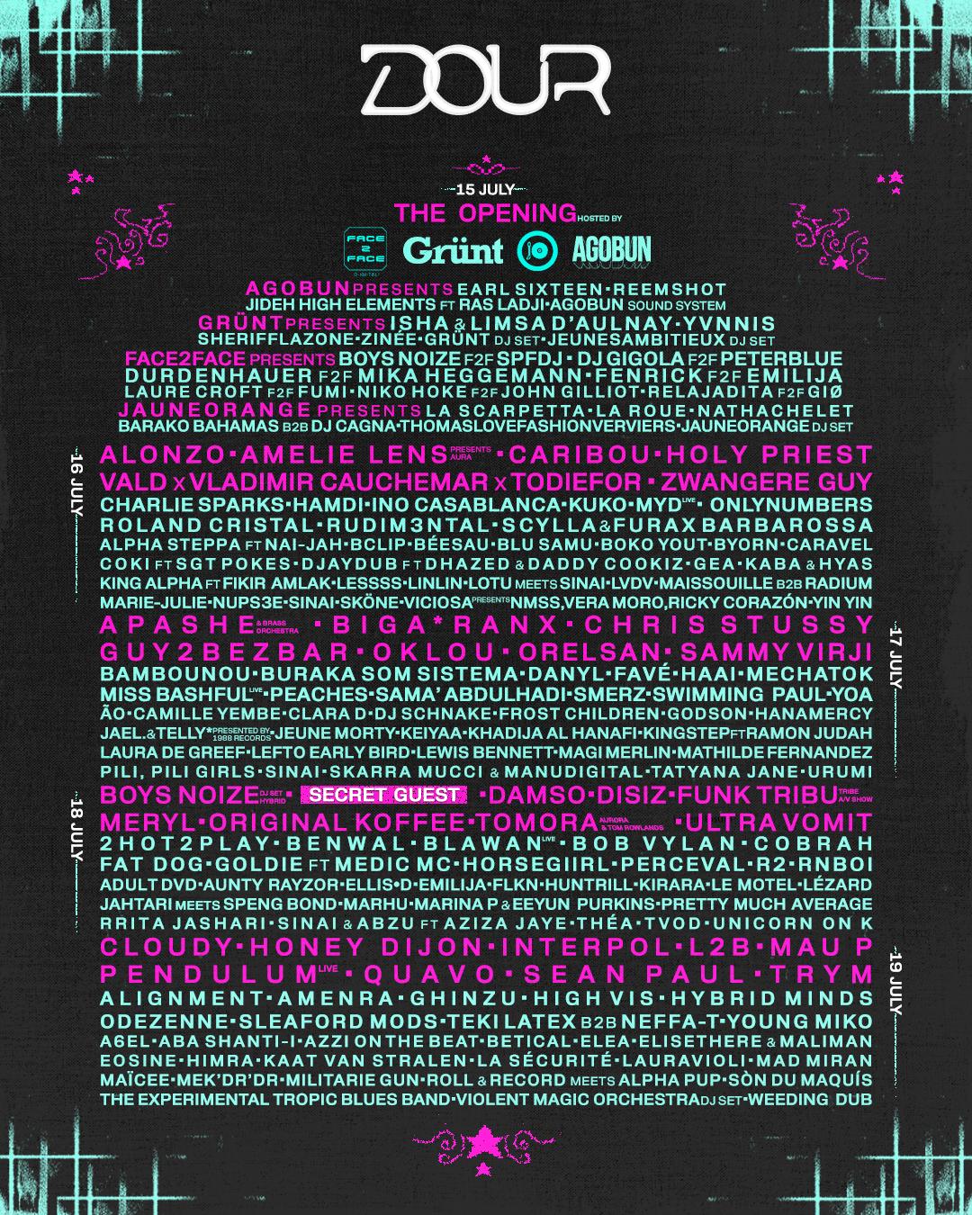 Dour Festival 2026 (Day 1)