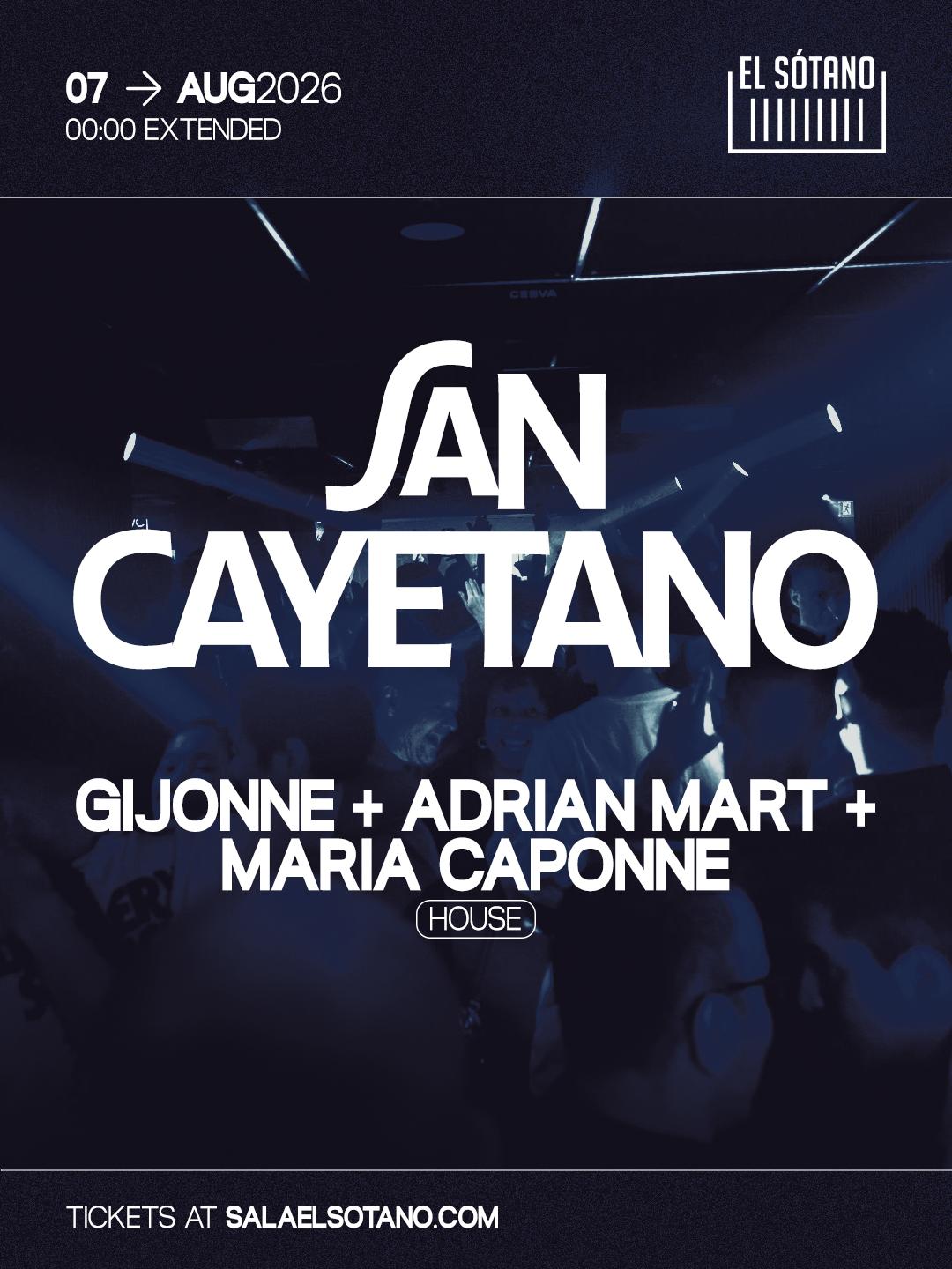 San Cayetano: María Caponne, Adrian Mart, Gijonne