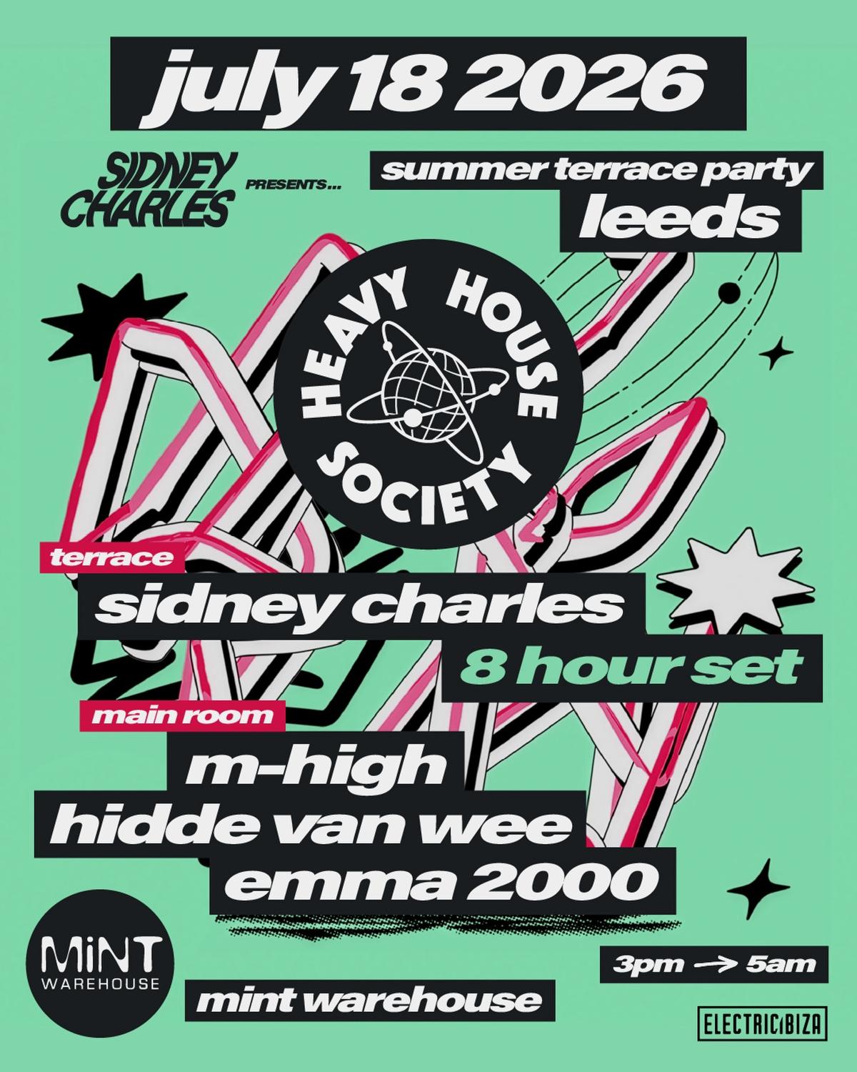 Heavy House Society: Summer Terrace Party | Leeds