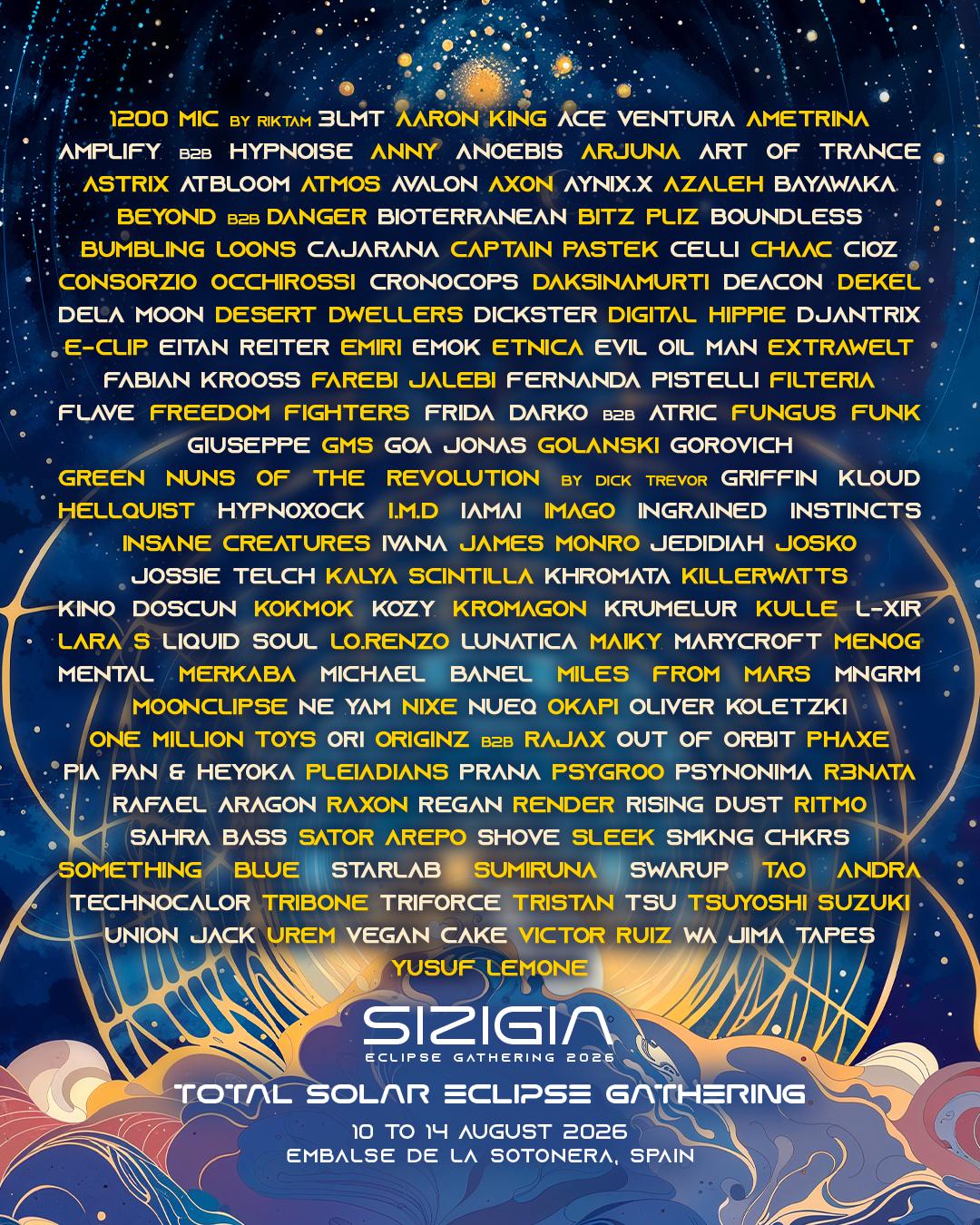 Sizigia Eclipse Gathering 2026 (Total Solar Eclipse Festival)
