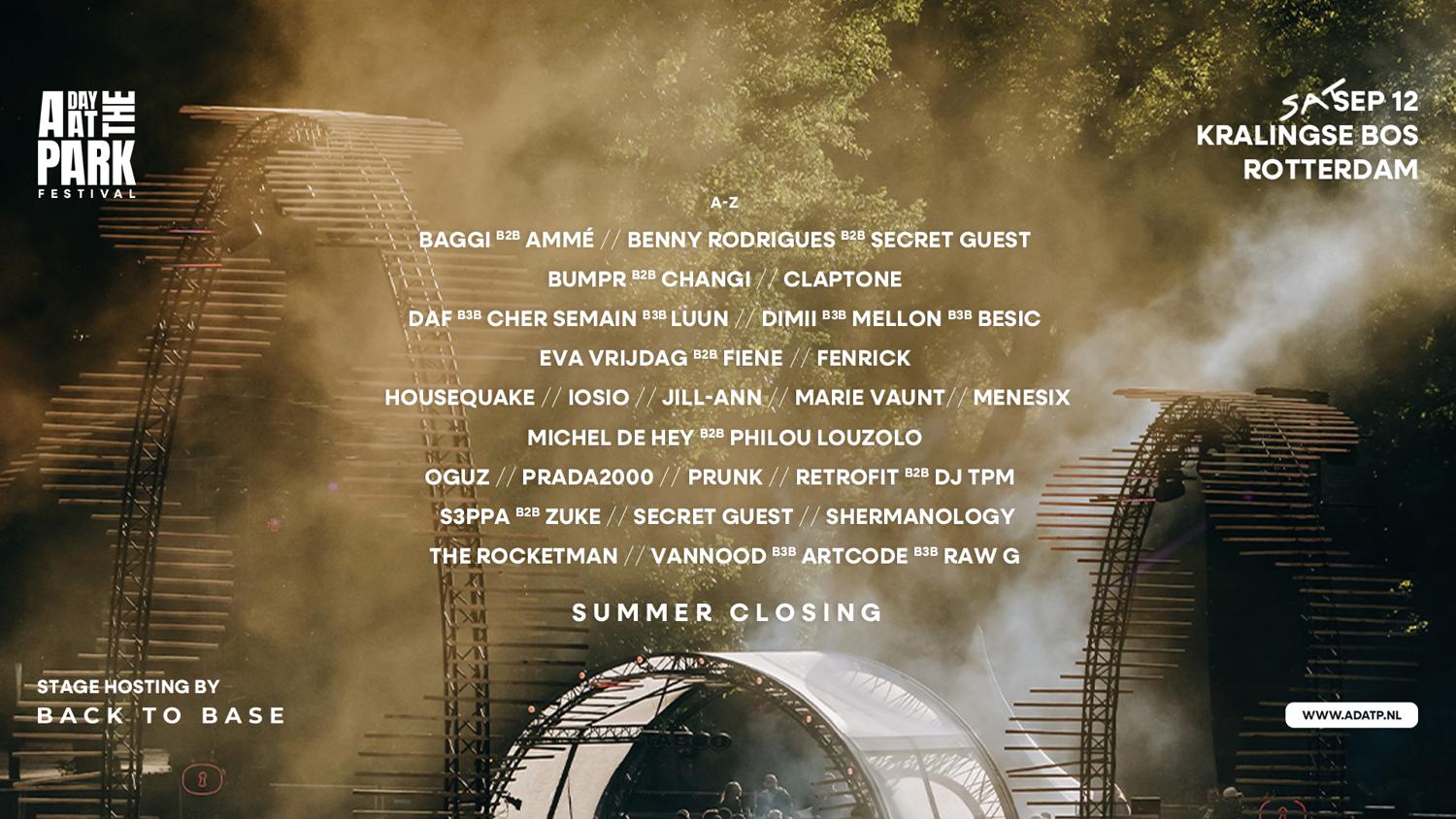 A Day At The Park Festival 2026