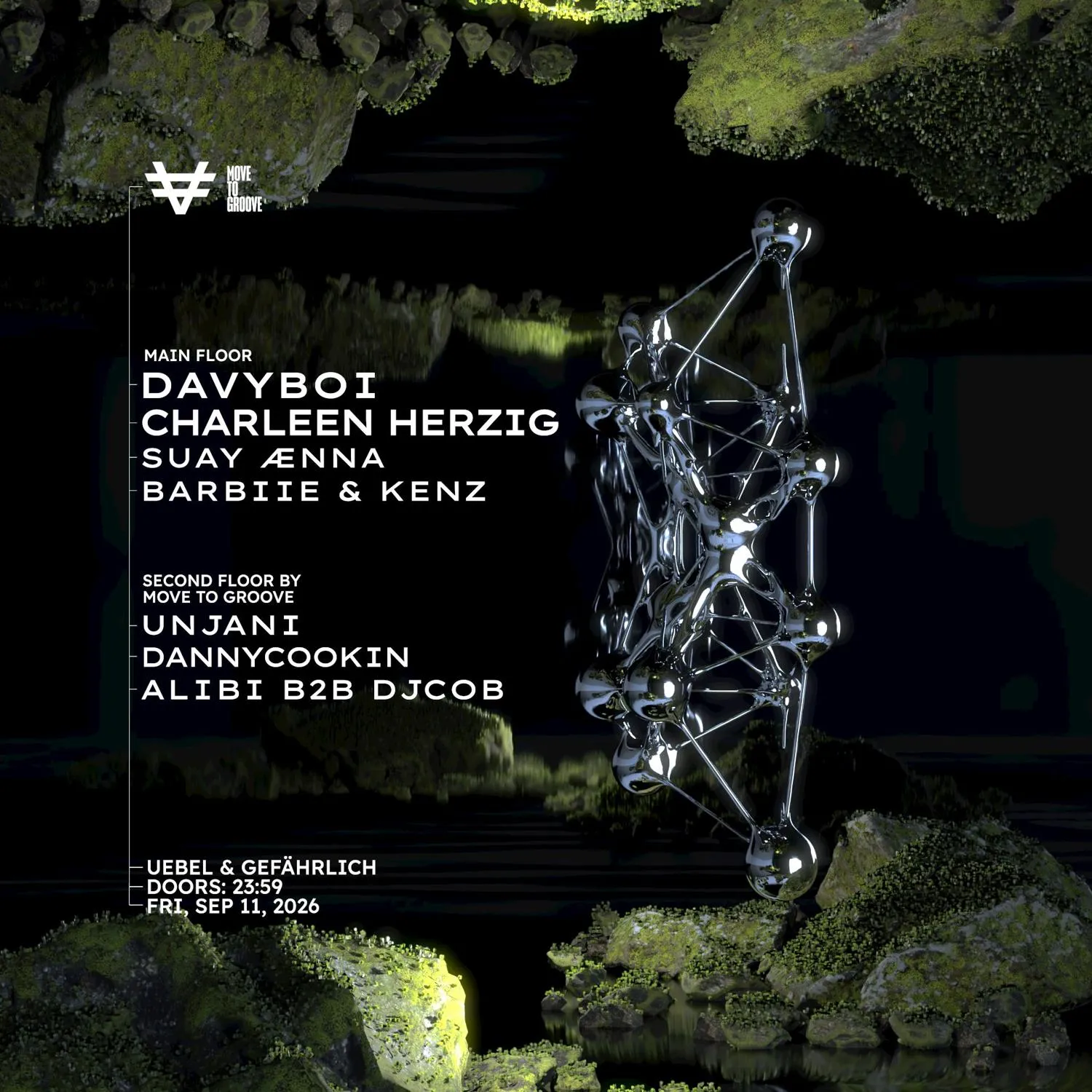 VER pres. davyboi, Charleen Herzig, DJ Pinky Promise, MOVE TO GROOVE COLLECTIVE uvm