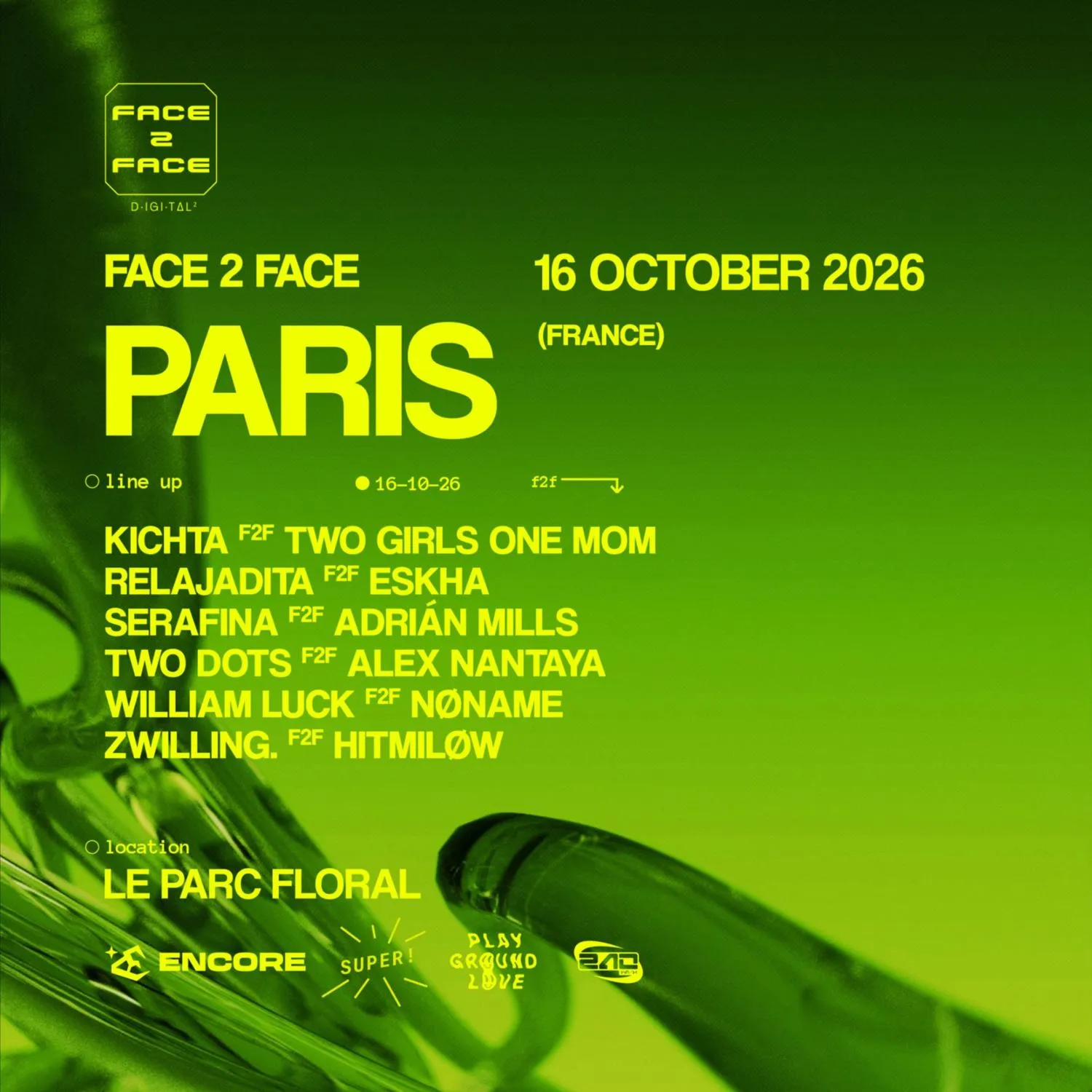 FACE 2 FACE: PARIS