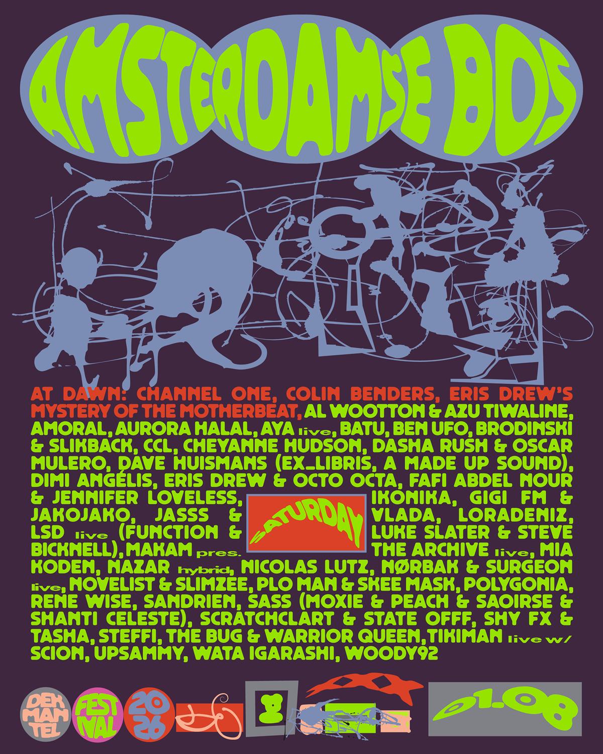 Dekmantel Festival 2026 - Saturday