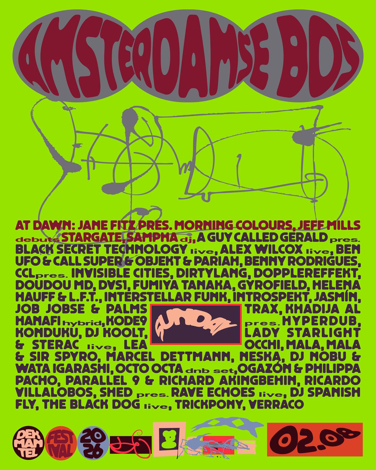 Dekmantel Festival 2026 - Sunday