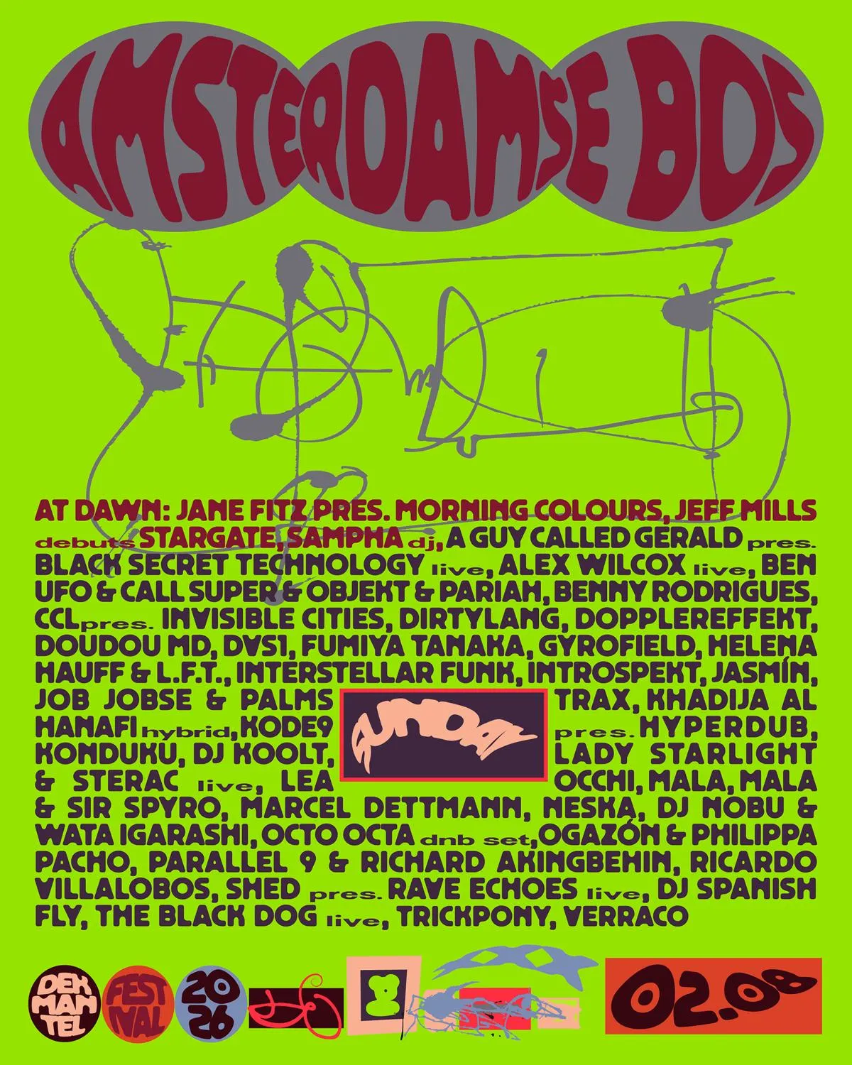 Dekmantel Festival 2026 - Sunday