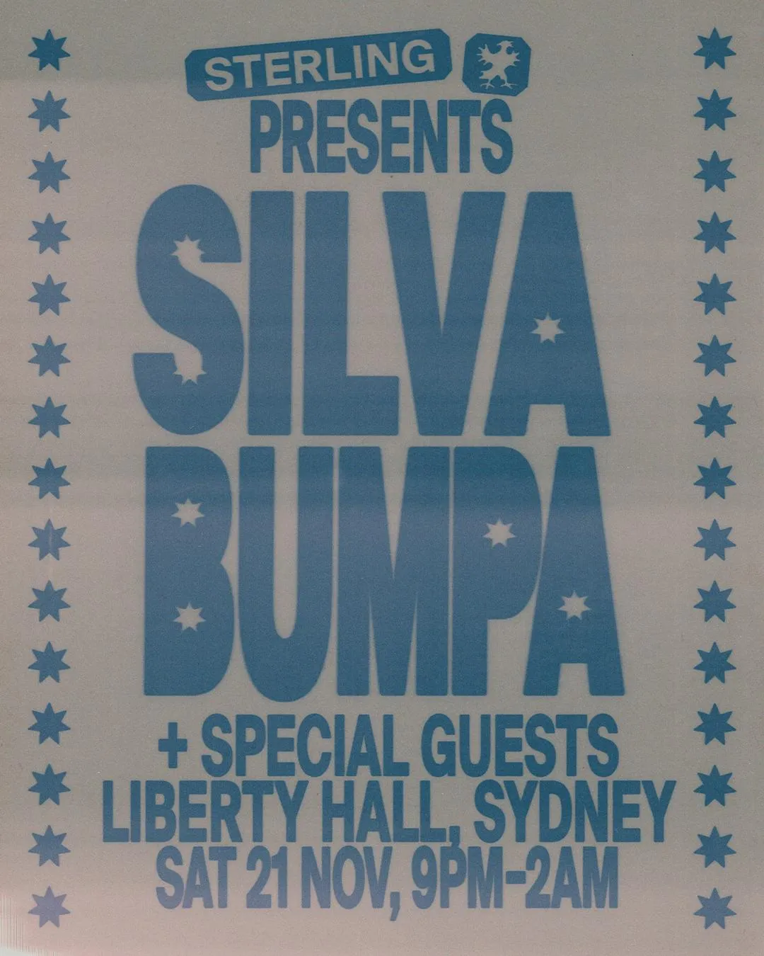 STERLING W/ Silva Bumpa (AFTER PARTY) - SYDNEY - Liberty Hall