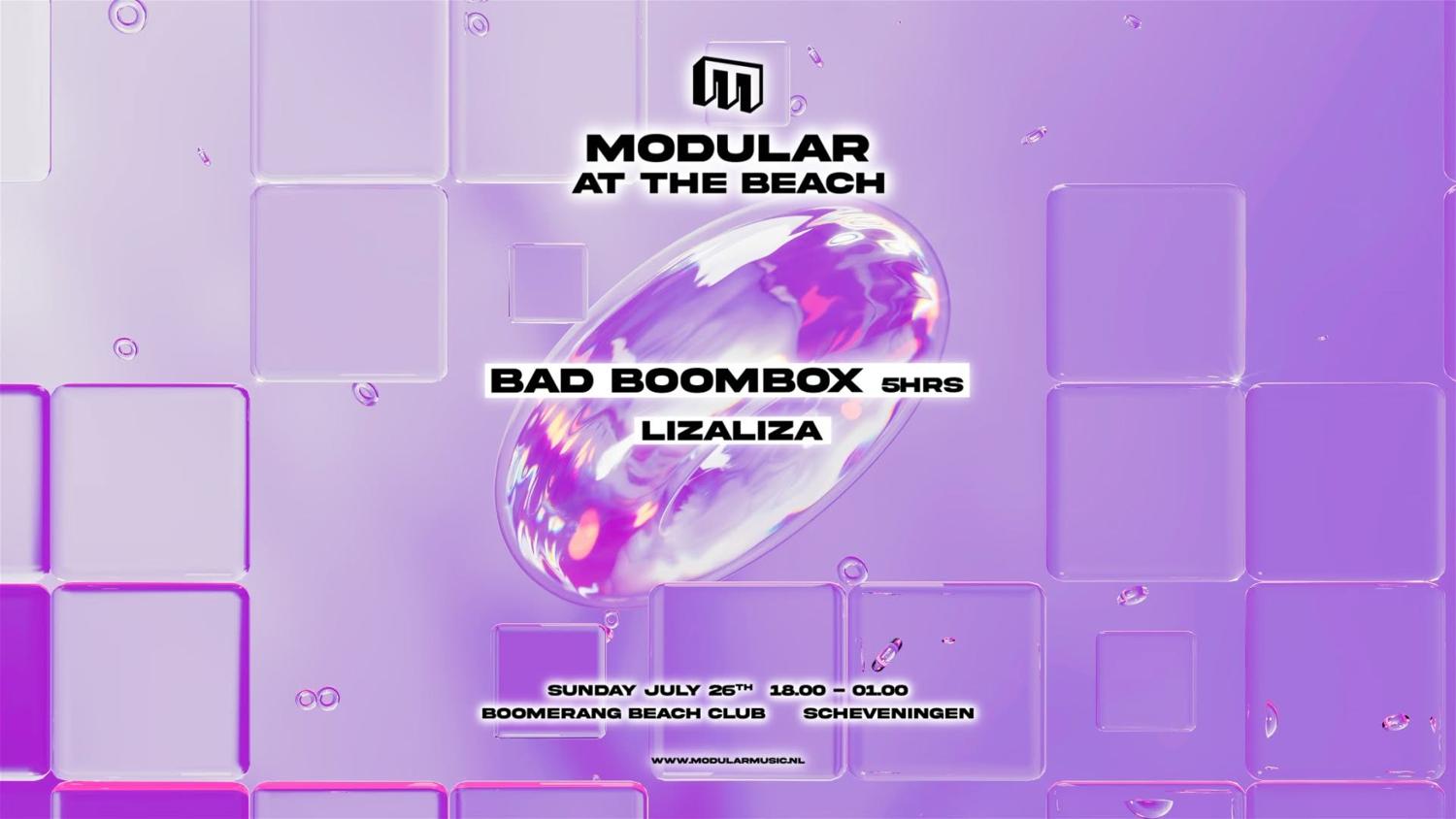 Modular At The Beach: Bad Boombox 5H