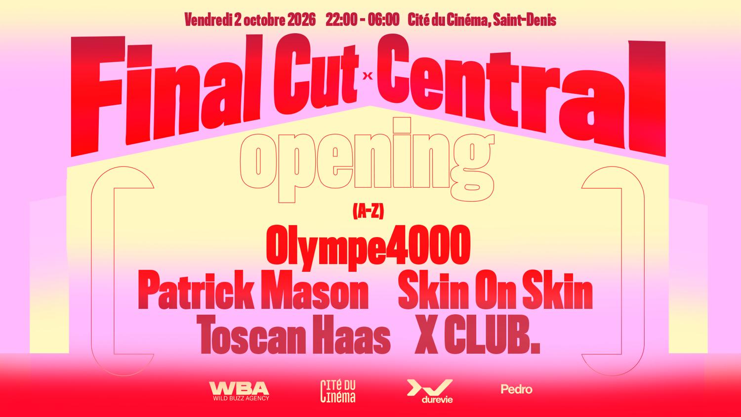 Central X Final Cut W/ Patrick Mason, Skin On Skin, X Club