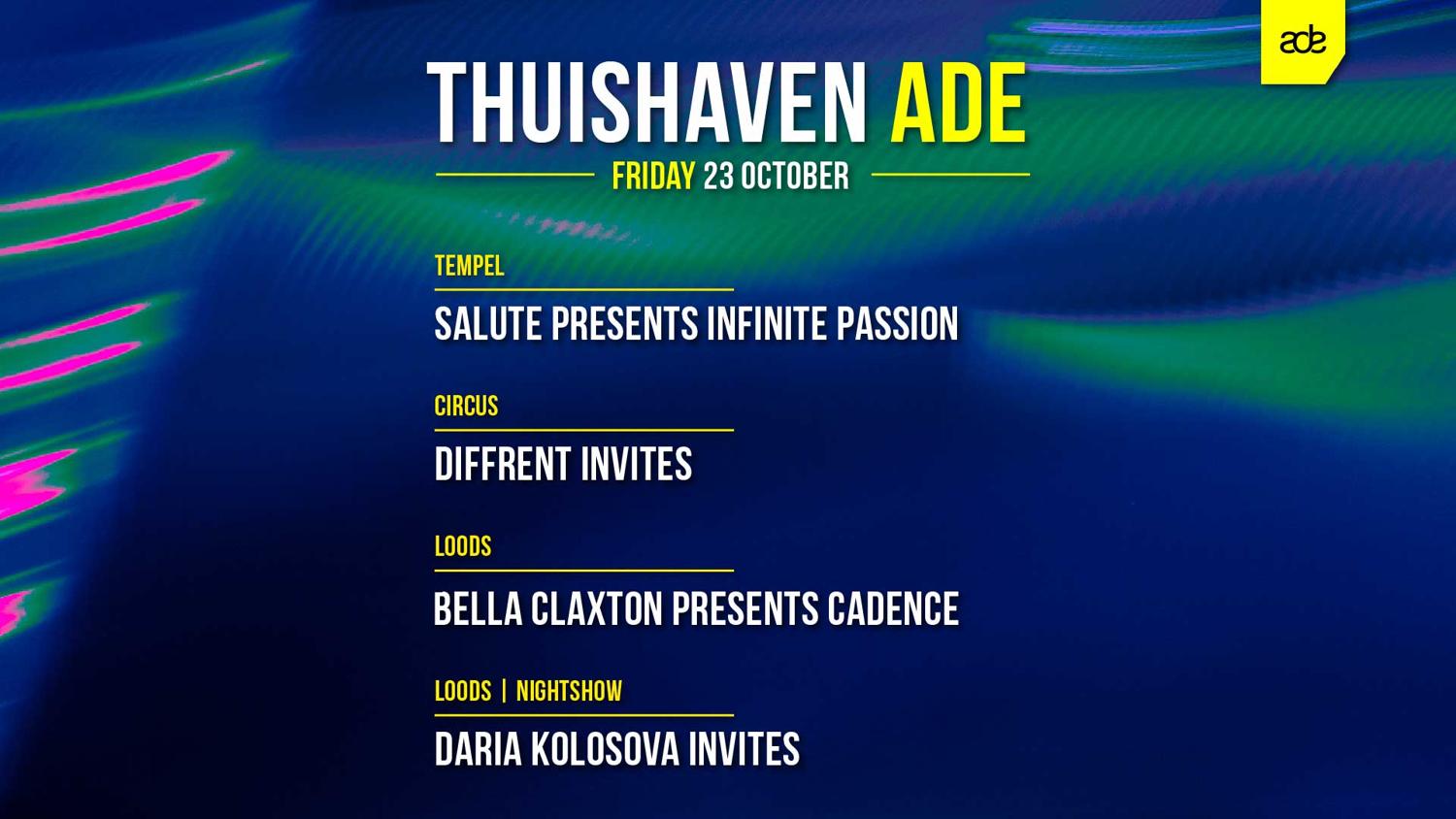 23 Oct - Friday Day With Salute / Diffrent & Bella Claxton