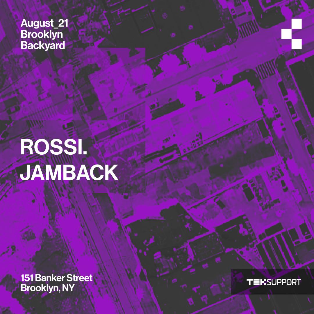 Teksupport: Rossi. & Jamback