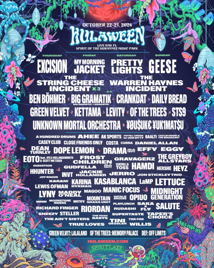 Suwannee Hulaween 2026 - Passcode Ravefam