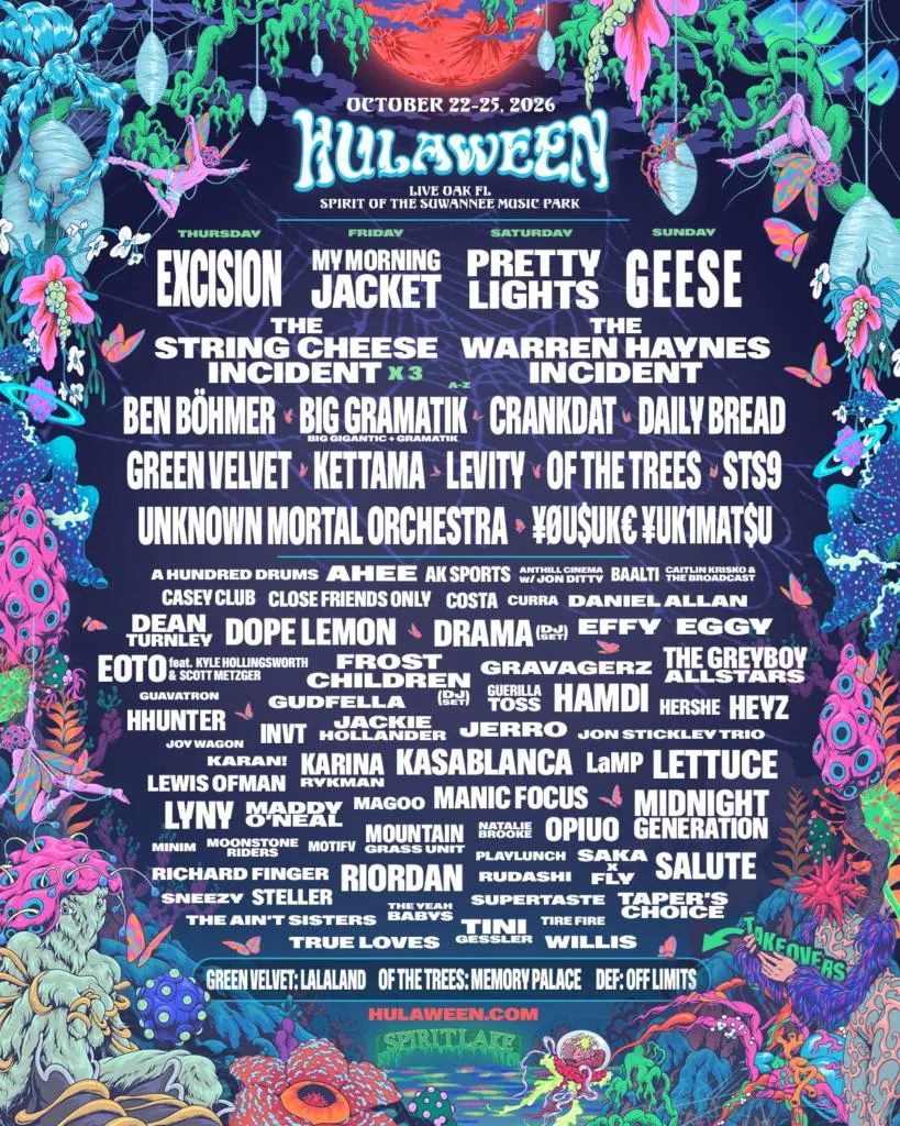 Suwannee Hulaween 2026 - Passcode RAVEFAM