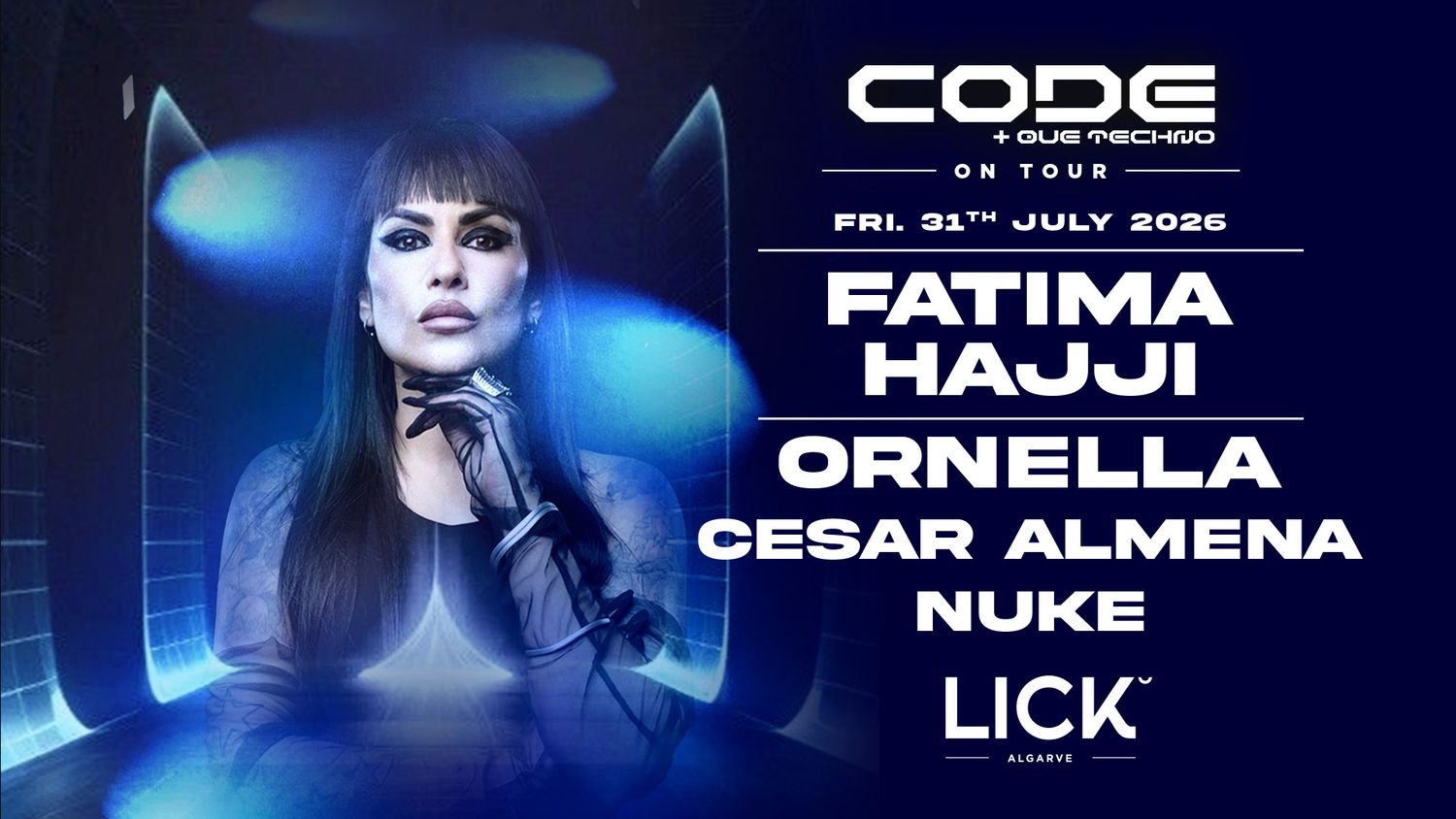 CODE with Fatima Hajji - LICK Algarve