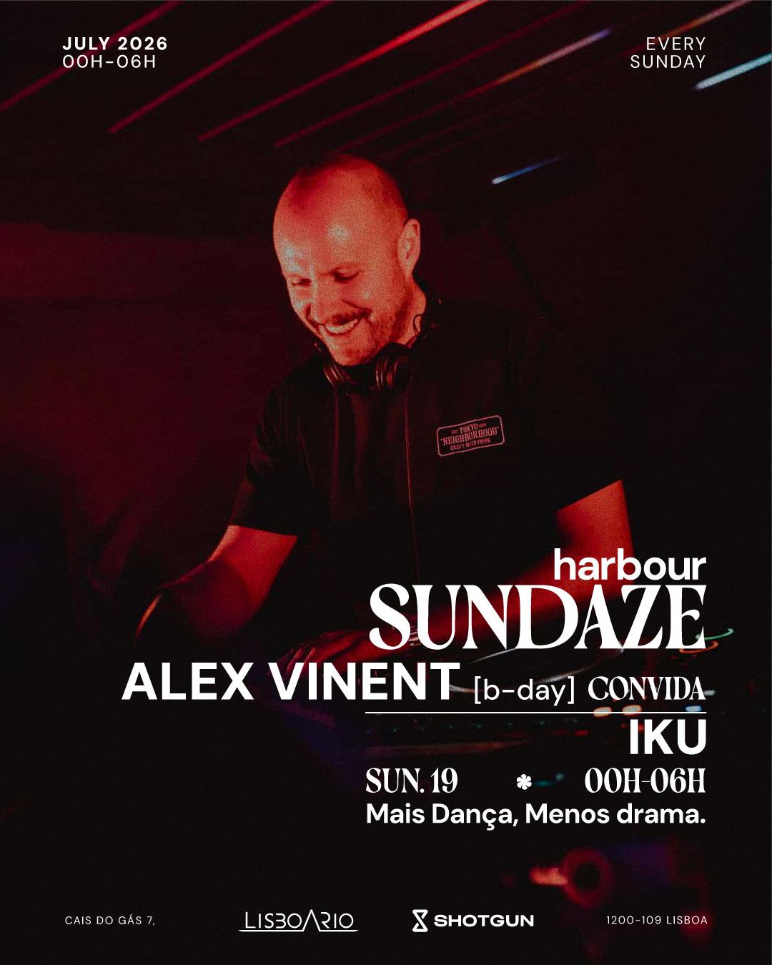 Harbour Sundaze Alex Vinent Convida Iku