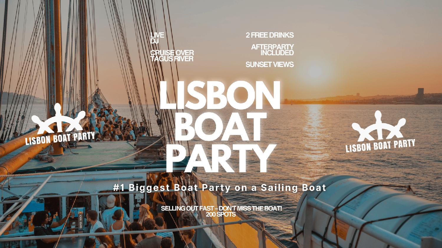 Lisbon Boat Party