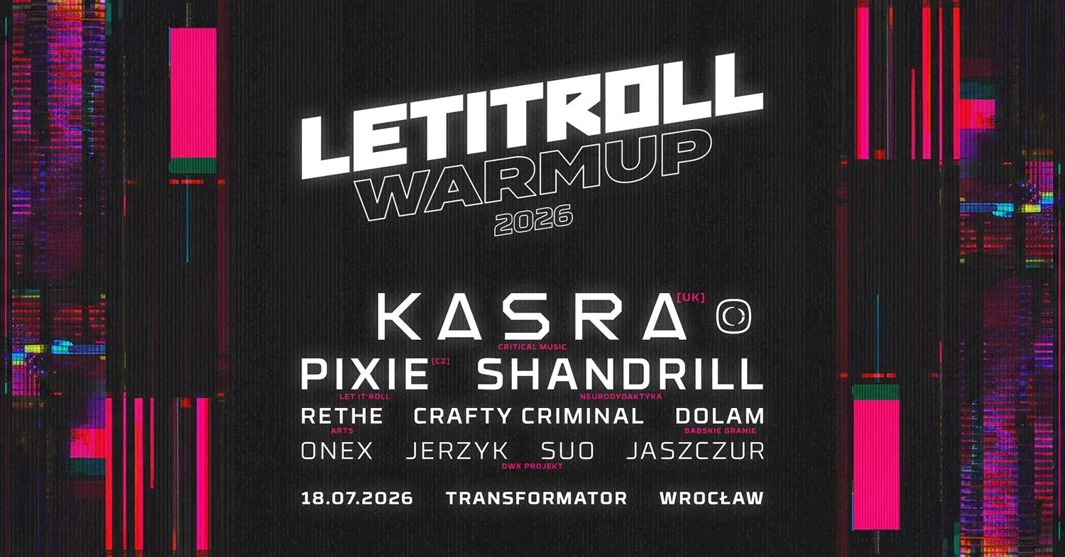 Let It Roll 2026 Warm Up • Kasra (Critical Music) • Wrocław + Scena Techno • Rethe