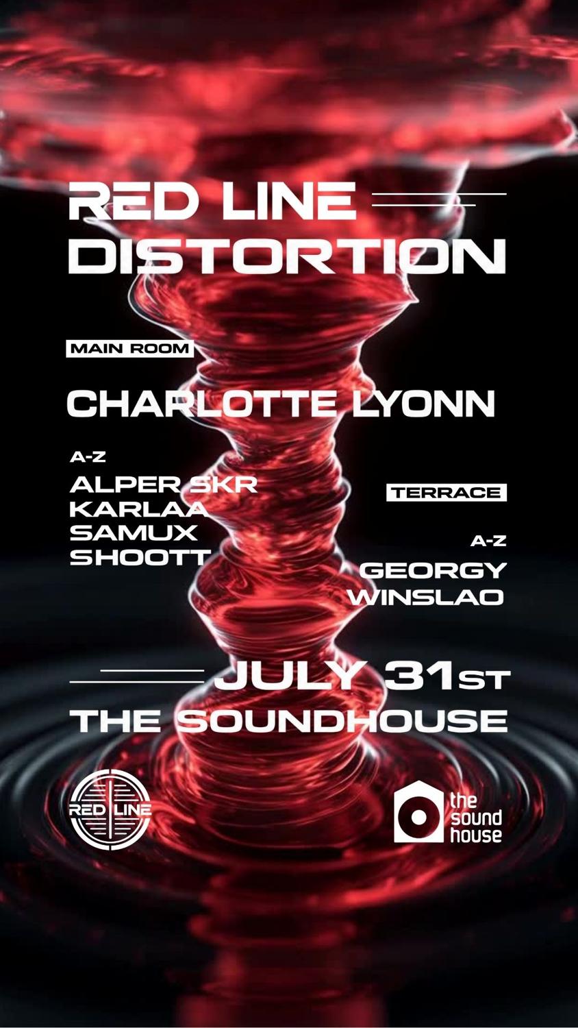 Red Line: Distortion - Techno, Hard Bounce & Hard Trance In Dublin