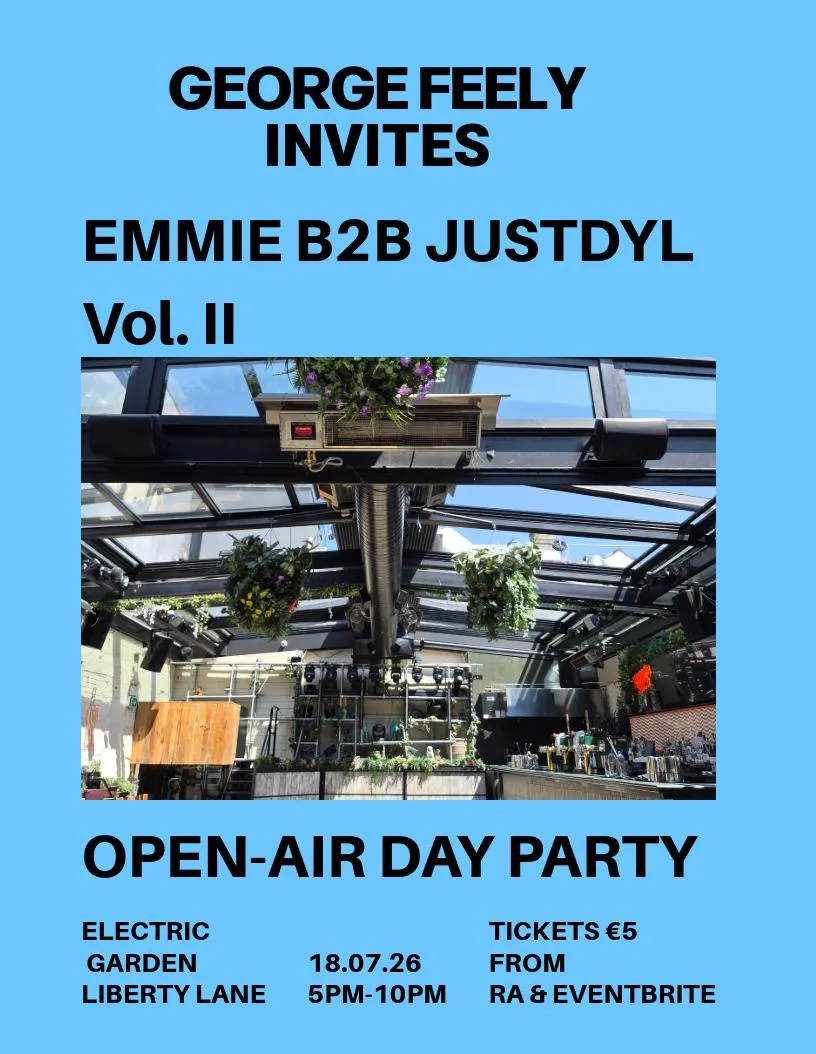 George Feely Invites Vol. 2 Open Air Day Party Emmie B2B Justdyl