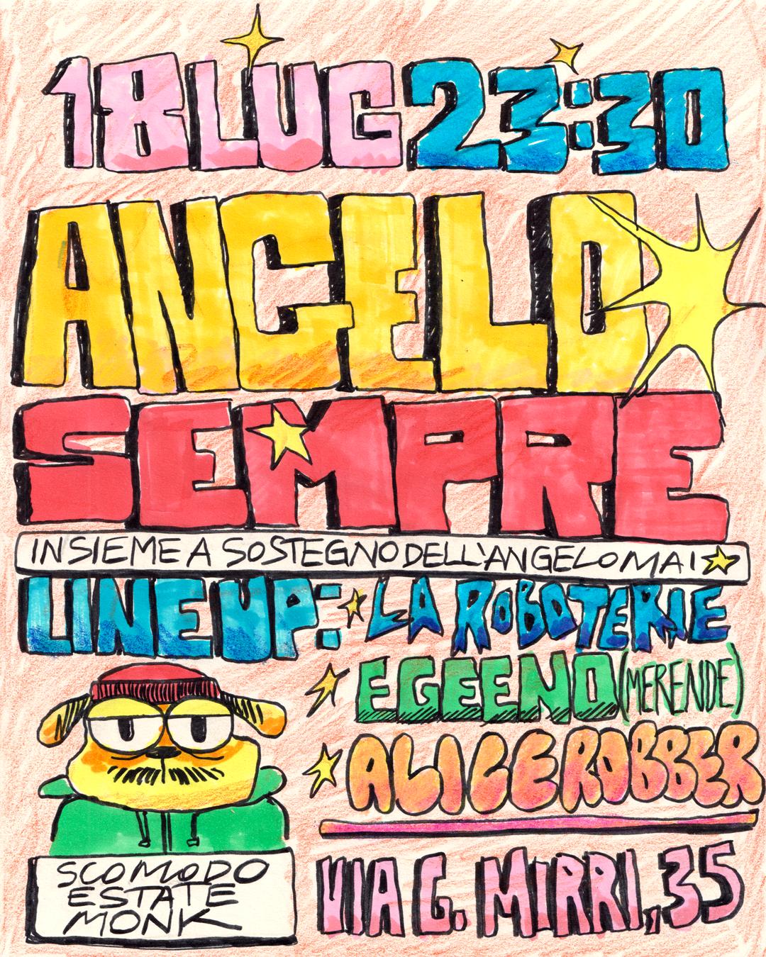 Angelo Sempre Con La Roboterie, Alice Robber, Egeeno