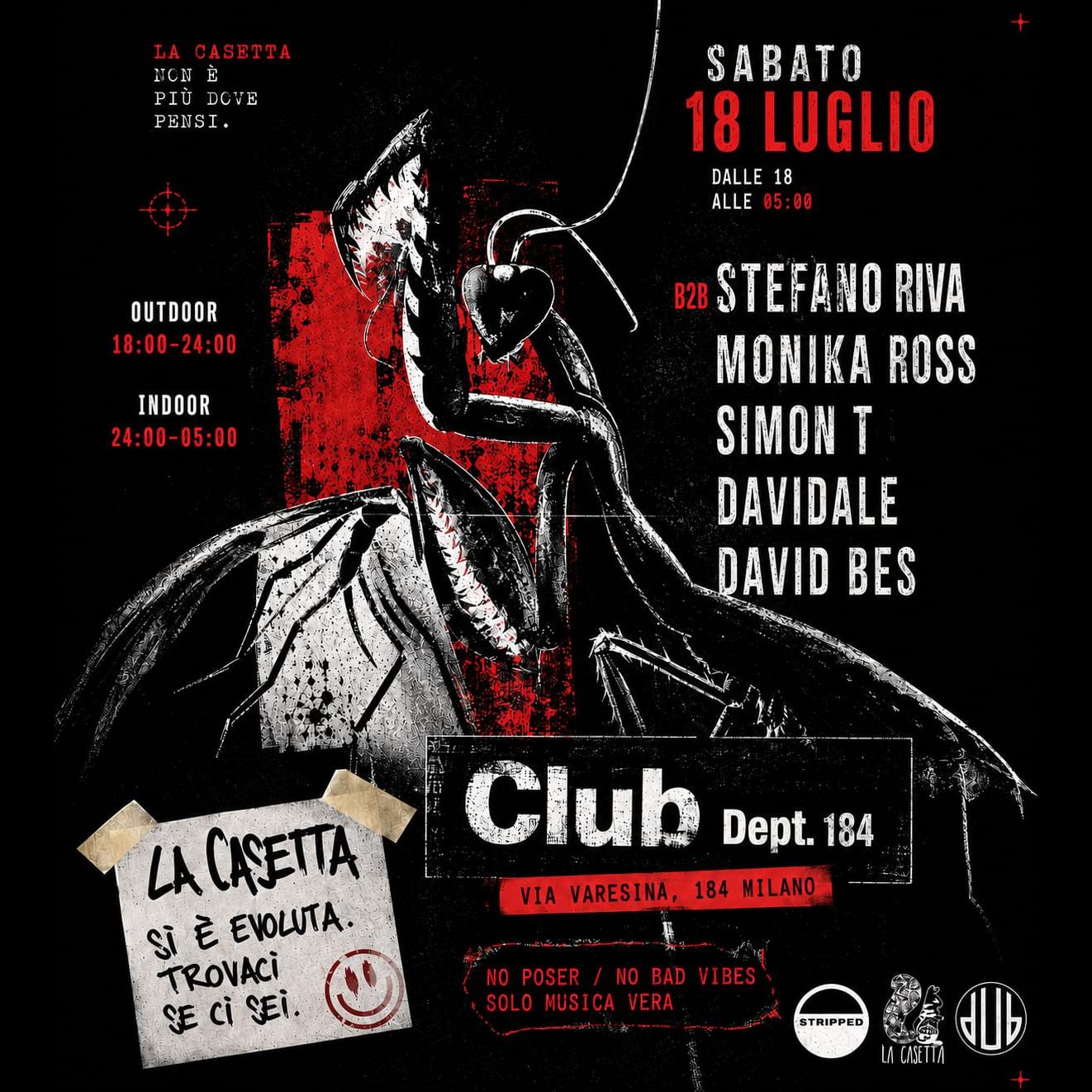 La Casetta X Stripped X Dub