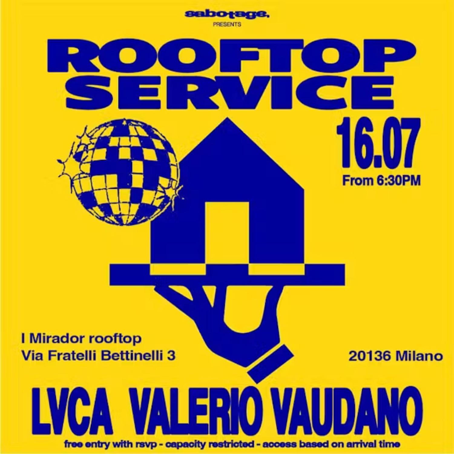 Sabotage Rooftop Service